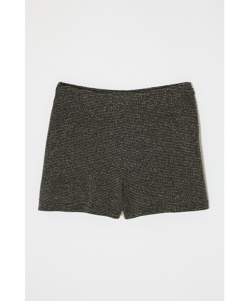 MOUSSY（マウジー） パンツ 「25年AW新作」BOUCLE TWEED ショート