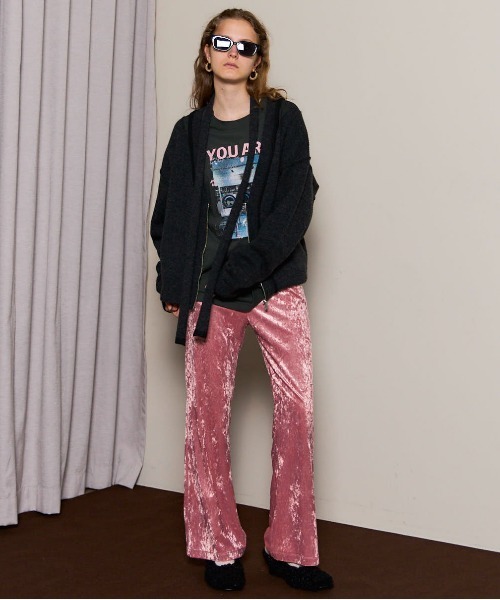 MAISON SPECIAL（メゾンスペシャル） パンツ Multiway Layered Velour