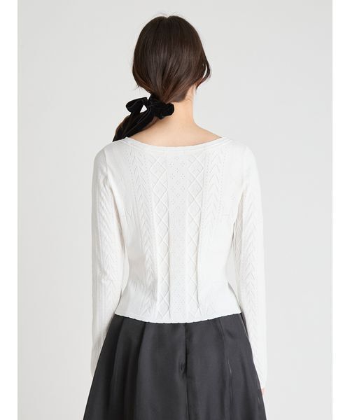 CELFORD（セルフォード） カーディガン 「HANAE MORI×CELFORDコラボ