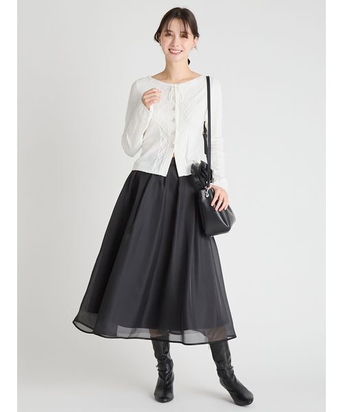 HANAE  MORI カーディガン(10/16まで値下げ中) CELFORD（セルフォード） カーディガン 「HANAE MORI×CELFORDコラボ