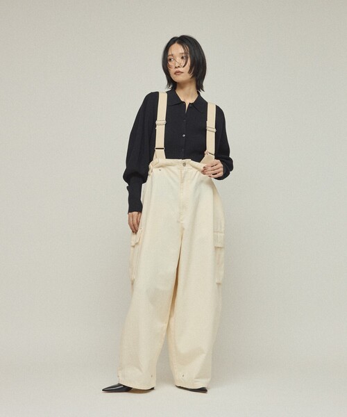 サロペット オーバーオール JOHNBULL/ジョンブル MILサロペット /  2WAYサロペット / JL253P09 レディース | Johnbull | 04