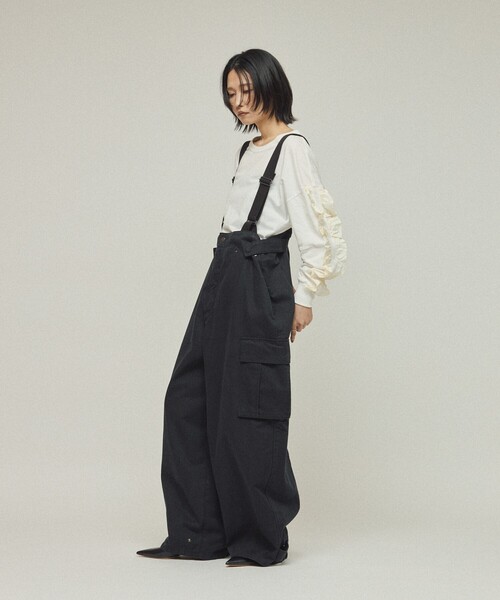 サロペット オーバーオール JOHNBULL/ジョンブル MILサロペット /  2WAYサロペット / JL253P09 レディース | Johnbull | 14