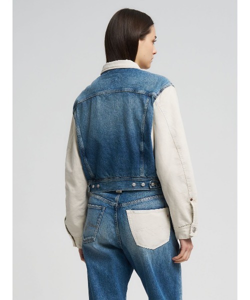 REPLAY（リプレイ） デニムジャケット gジャン W9Z1 ギャバジン