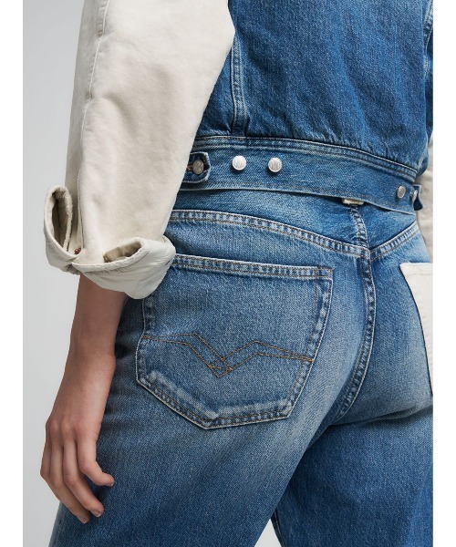 REPLAY（リプレイ） デニムジャケット gジャン W9Z1 ギャバジン