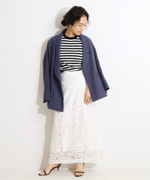 「IENA LA BOUCLE」 ジャケット FREE グリーン レディースの画像