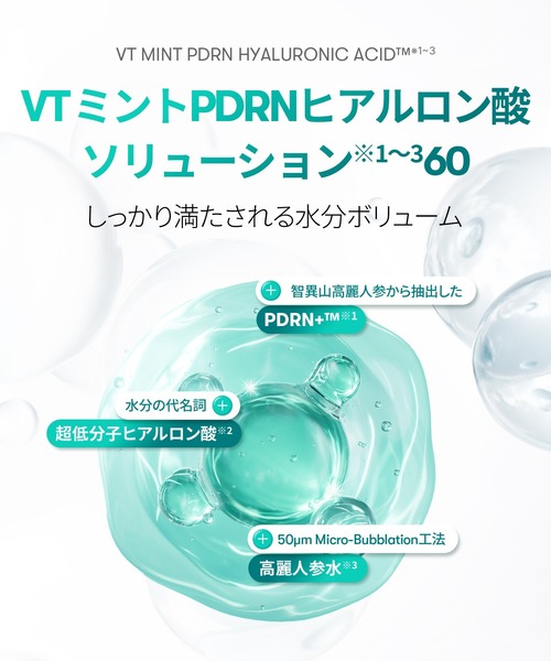 VT（ブイティー） 美容液 オイル クリーム VT PDRN+ ヒアルロン酸