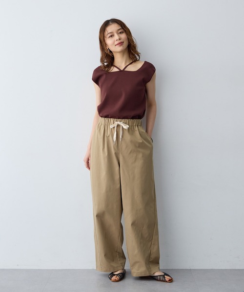 anyfee ワイドパンツ ジーンズ デニム デニムパンツ 「anyfee/大きい