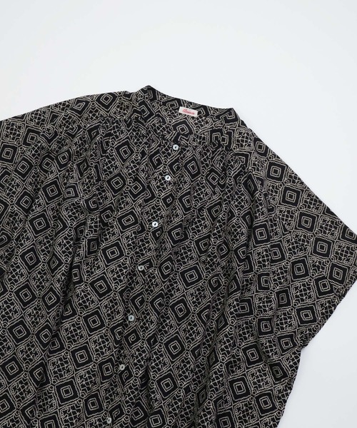 「Brocante」 ドルマンスリーブシャツ 2 ブラック系その他 レディース_画像3