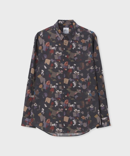 【極希少】Paul Smith ポールスミス　ボタニカル　模様　総柄　シャツ Paul Smith（ポール・スミス） シャツ ジオメトリックボタニカル