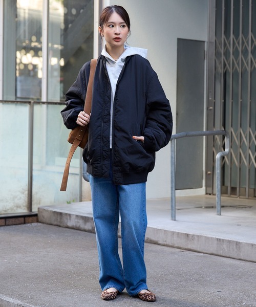 MONO-MART（モノマート） ma1 ma-1 ボリュームスリーブオーバーサイズ