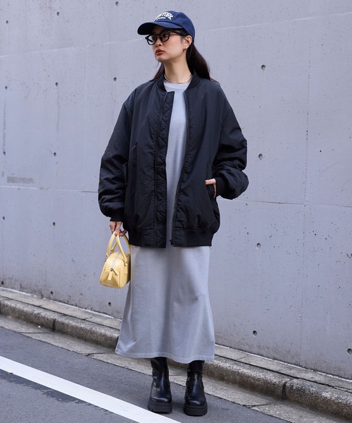 値下げ中　9/S PROJECT MA-1 ブラック　Sサイズ MA-1 - BLACK – 9/S PROJECT