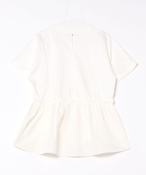 「INED」 半袖カットソー 9号 サックスブルー レディース_画像2