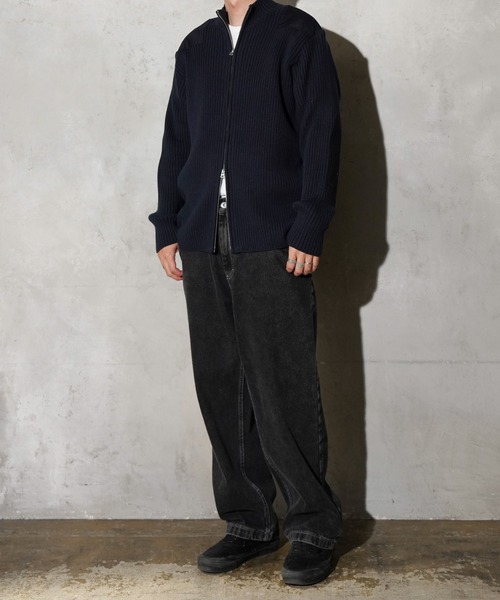 GUNG HO（ガンホー） セーター ニット COMBAT ZIP UP KNIT コンバット