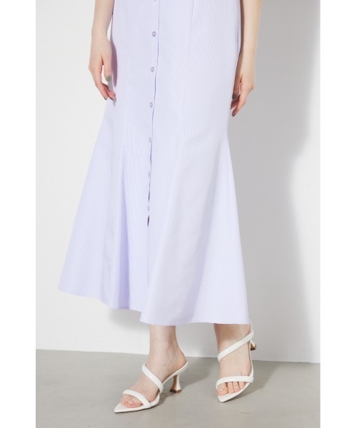 「rienda」 半袖ワンピース MEDIUM ブラック レディース_画像3