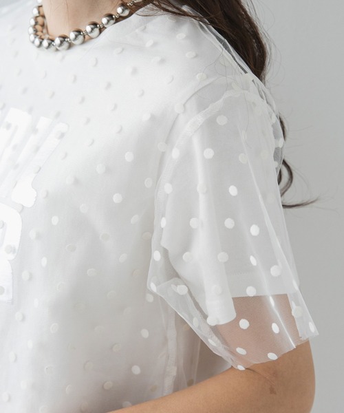 「bohmal」 半袖カットソー FREE ブラック レディース_画像7