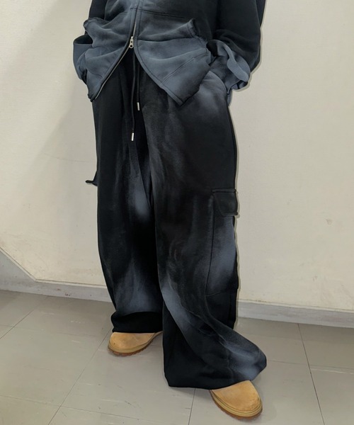 A'gem（エージェム） スウェットパンツ ジャージ A'GEM/9 × .kom 「A