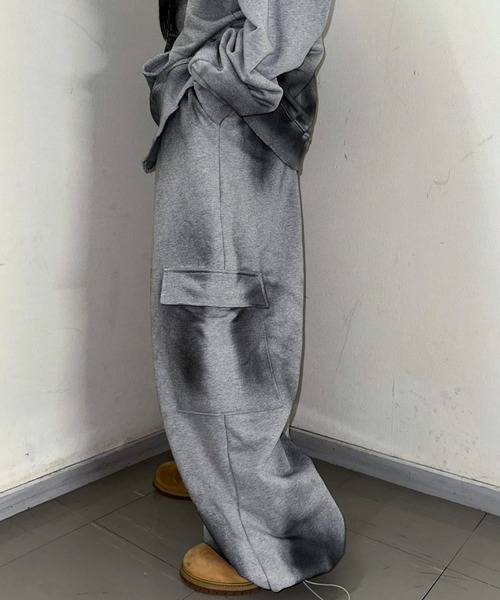 A'gem（エージェム） スウェットパンツ ジャージ A'GEM/9 × .kom 「A