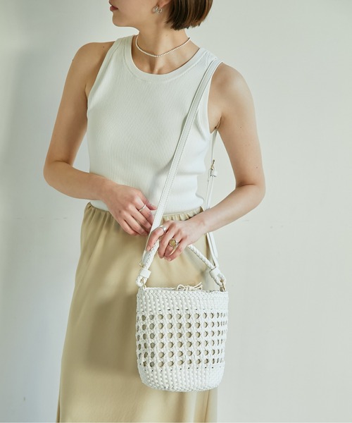 「GALLARDAGALANTE」 2WAYバッグ FREE ホワイト レディース_画像6