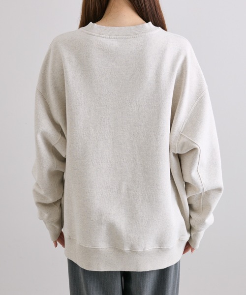 「PUAL CE CIN」 スウェットカットソー FREE チャコールグレー レディース_画像4