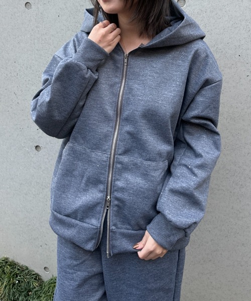 CELENA BEATS セットアップ グリッタールーズ スウェット セットアップ