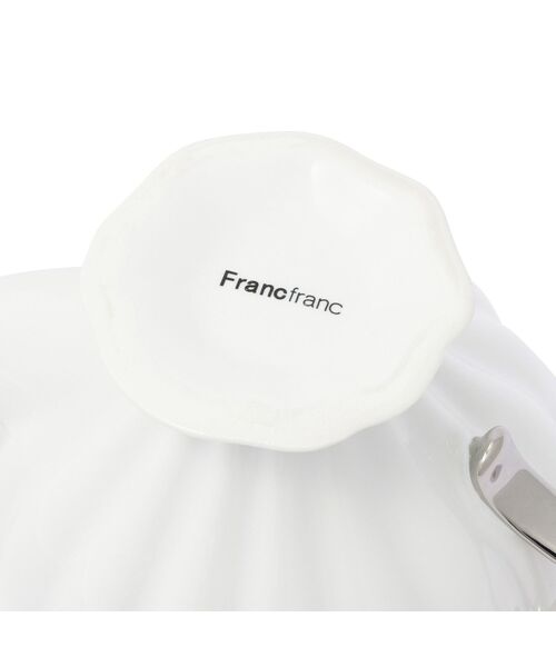 Francfranc（フランフラン） 食器 シェル ティーポット ホワイト