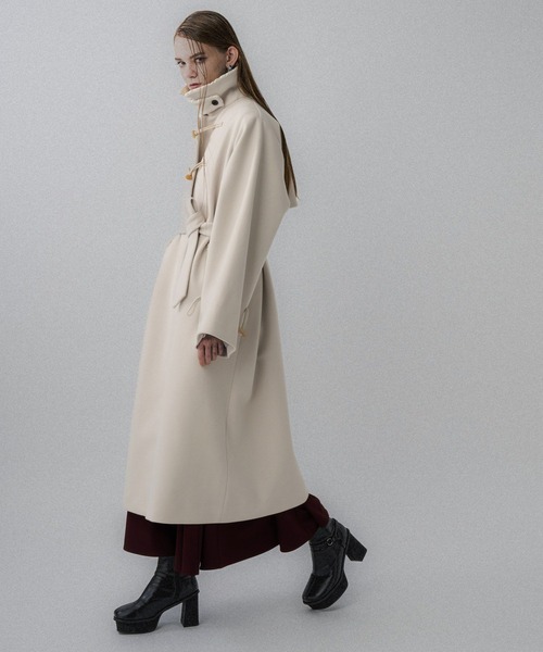 HARE（ハレ） ステンカラーコート コート ウーリーテックトグルボタン