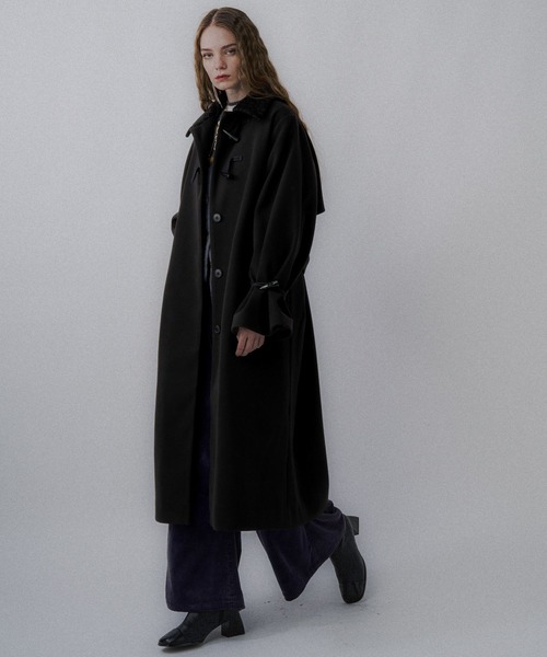 HARE（ハレ） ステンカラーコート コート ウーリーテックトグルボタン