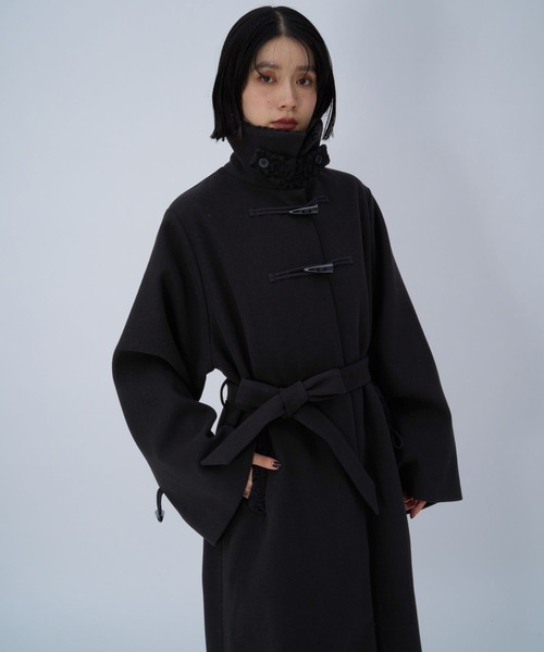 本日限定1000円引き【美品】HAREステンカラーコート ベルト付き アウター 楽天市場】【SALE／26%OFF】ウールステンカラーコート HARE ハレ