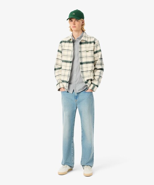 ラコステ（LACOSTE）/ベーシックストライプボタンダウンシャツ LACOSTE（ラコステ） シャツ ベーシックストライプボタンダウンシャツ