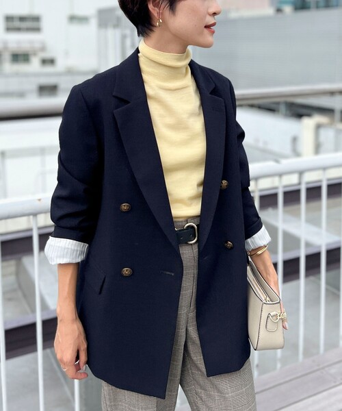 NOLLEY'S（ノーリーズ） テーラードジャケット 36 ネイビー レディース