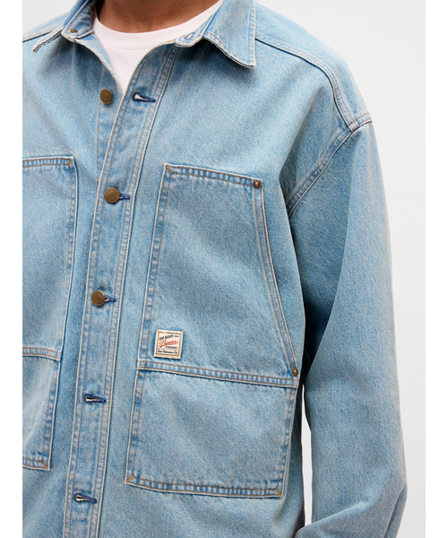 GAP（ギャップ） カバーオール デニム オーバーサイズ ユーティリティ