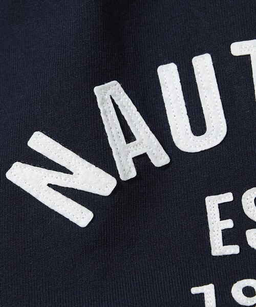 「NAUTICA」 半袖Tシャツ LARGE ライトグレー メンズ_画像9