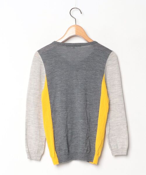 「MACPHEE」 ニットカーディガン 1 グレー レディース_画像2