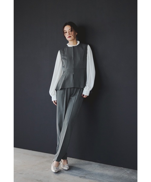 niana（ニアナ） セットアップ フレアベストセットアップパンツスーツ