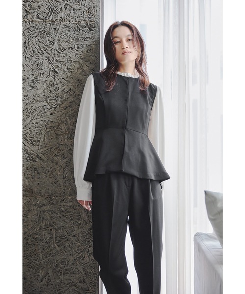 niana（ニアナ） セットアップ フレアベストセットアップパンツスーツ