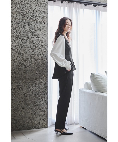 niana（ニアナ） セットアップ フレアベストセットアップパンツスーツ