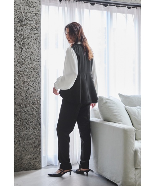 niana（ニアナ） セットアップ フレアベストセットアップパンツスーツ