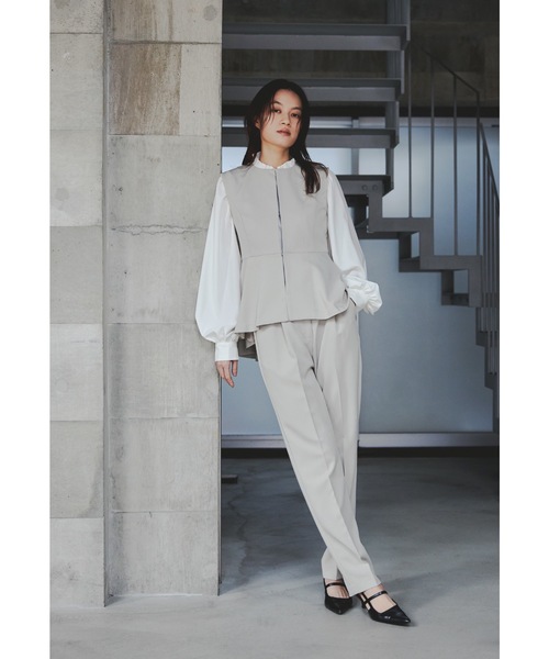 niana（ニアナ） セットアップ フレアベストセットアップパンツスーツ