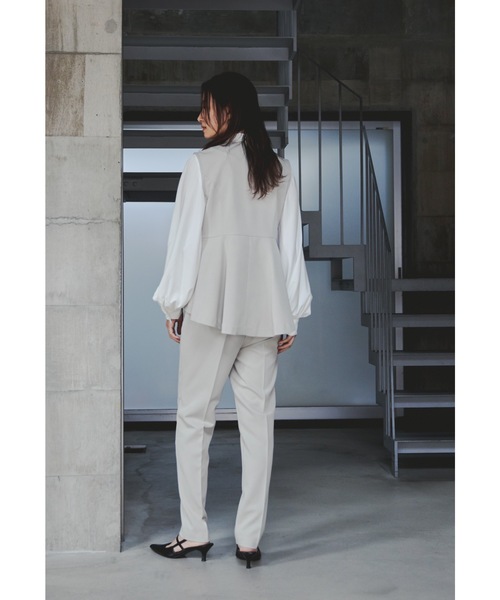 niana（ニアナ） セットアップ フレアベストセットアップパンツスーツ