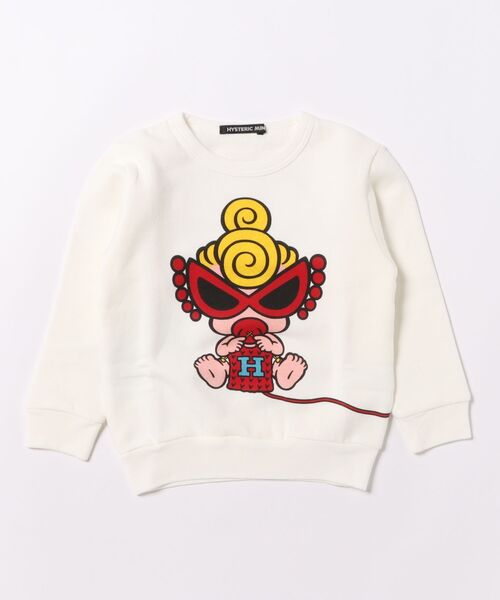 HYSTERIC MINI（ヒステリックミニ） トレーナー KNIT WITH MINI 裏毛