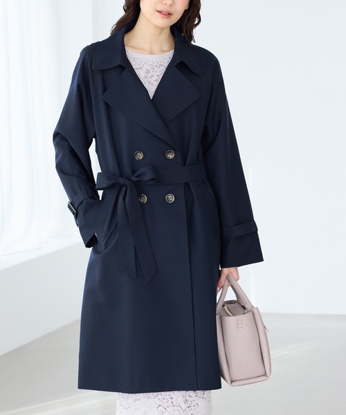 Honeys（ハニーズ） トレンチコート コート 「非フッ素撥水加工」撥水