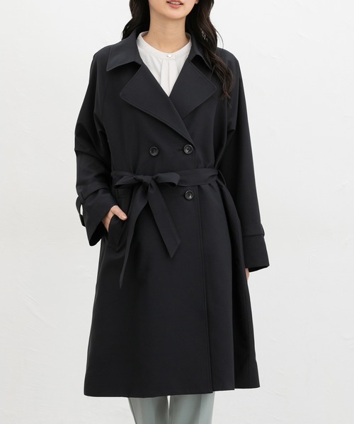 Honeys（ハニーズ） トレンチコート コート 「非フッ素撥水加工」撥水