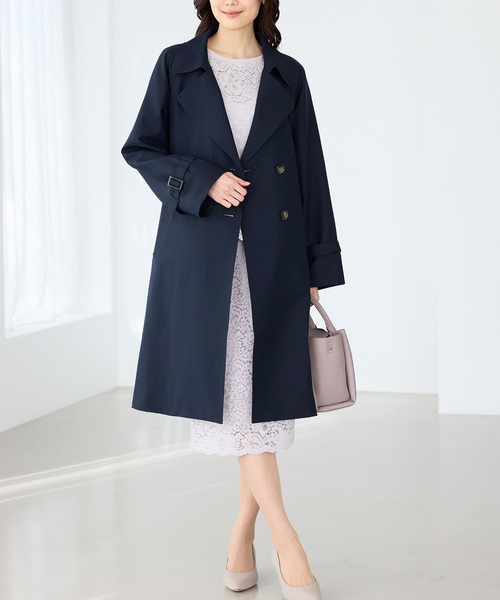 Honeys（ハニーズ） トレンチコート コート 「非フッ素撥水加工」撥水