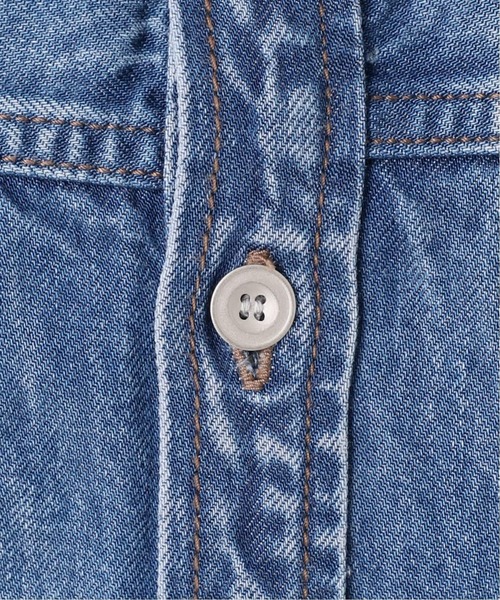 NOBLE（ノーブル） ブラウス シャツ 「26SS先行」フェードカラービッグ