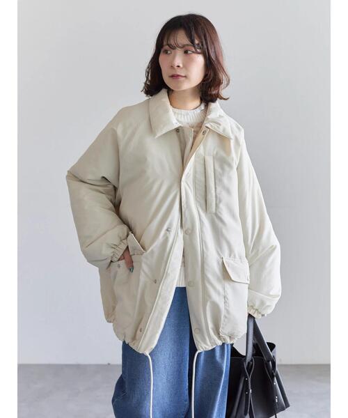 Samansa Mos2 blue（サマンサモスモスブルー） ブルゾン アウター 襟付