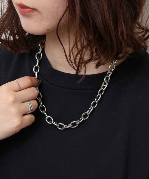 「LION HEART」 ネックレス 50cm シルバー メンズ_画像6