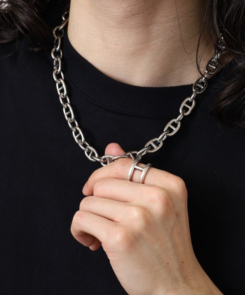 「LION HEART」 ネックレス 50cm シルバー メンズ_画像8