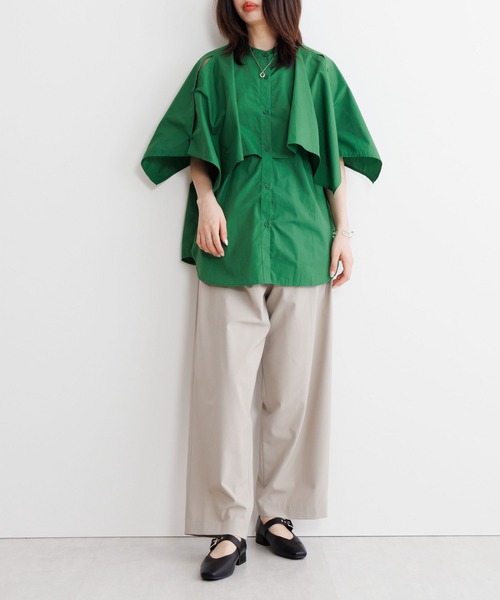 「HIMIKO」 フラットパンプス 21.5cm ブラック レディース_画像9