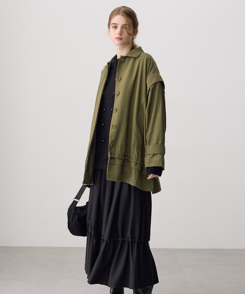 ATSURO TAYAMA（アツロウタヤマ） コート アウター レーヨン混2WAY