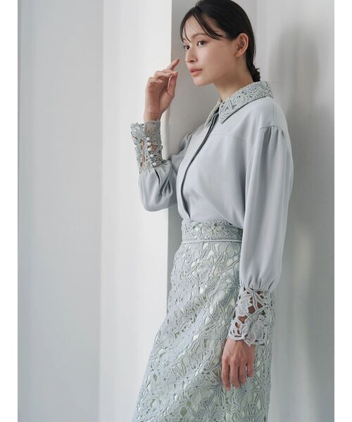 「TONAL」 タイトスカート MEDIUM アイボリー レディース_画像7